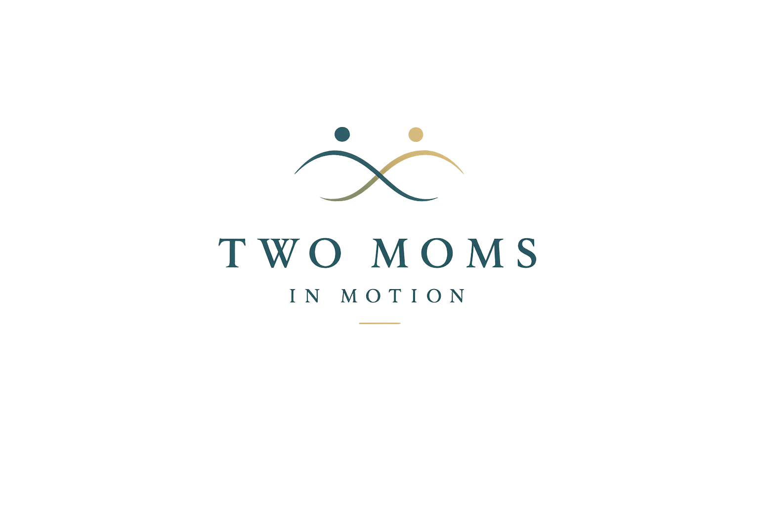 Two Moms In Motion official logo
